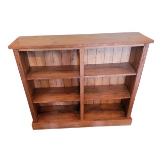 Antique Pine Bookcase - From England - Circa 1880 For Sale