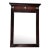 Extra Large Federal Style Mahogany Wall Mirror by Ethan Allen For Sale