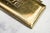 Heavy Antique Meriden Stamp Box Gold Gilt Desk Paperweight Accessory Home Office Decor For Sale - Image 4 of 13