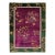 Vintage Chinese Art Deco Area Rug, Handwoven Wool Pile, Floral Design, 4' x 6' For Sale
