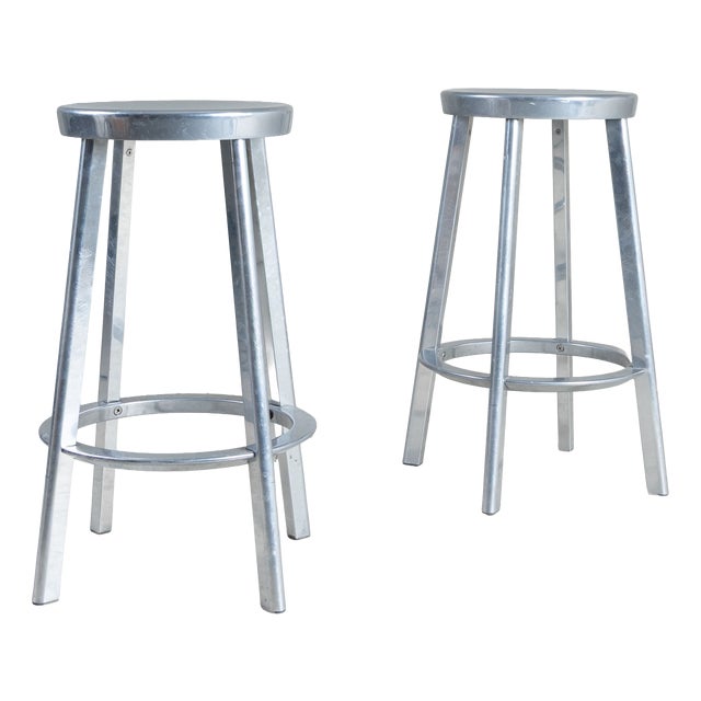 Déjà-Vu Stools by Naoto Fukasawa for Magis, 2000s, Set of 2 For Sale