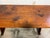 Brown Antique 19th Century Farmhouse Rustic Style Trestle Base Solid Wood Dining Table For Sale - Image 8 of 18