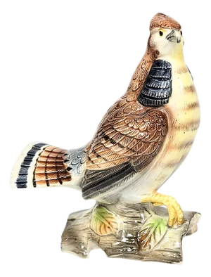 Vintage Japanese Grouse Figurine