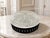 Vintage French Patterned Glass Flush Mount For Sale - Image 16 of 16
