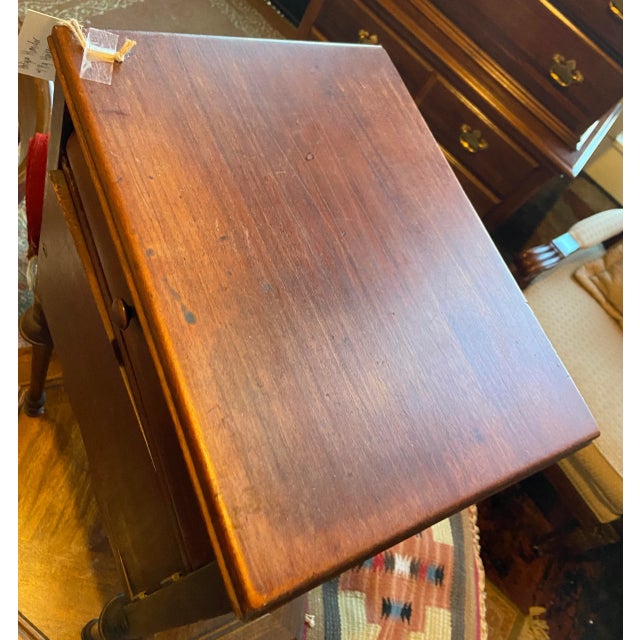 Early 20th Century Wooden Humidor For Sale - Image 4 of 13