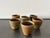 Pyrite Stoneware Cup Set by Gustave Tiffoche, France, 1970s, Set of 6 For Sale - Image 6 of 18