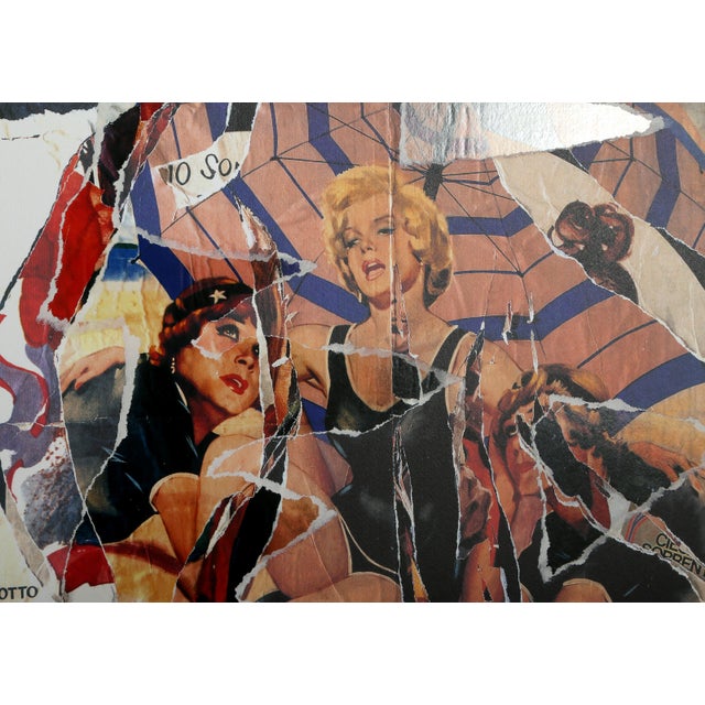 Pop Art Dame Del Ritmo (Marilyn Monroe in Some Like It Hot) by Mimmo Rotella For Sale - Image 3 of 4