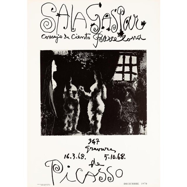 Pablo Picasso, 347 Gravures, Lithograph For Sale - Image 6 of 6