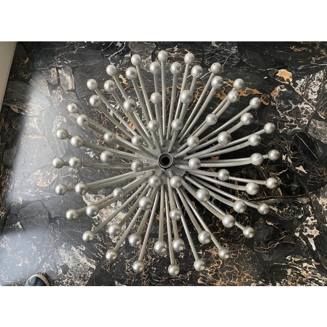 Mid-Century Pistillo Ceiling Lamp by Studio Tetrarch for Valenti Luce, in Good conditions. Designed 1960 to 1969 This...