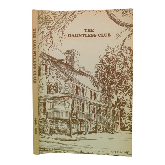 "The Dauntless Club 1906-1981 Essex, Connecticut 75th Anniversary " 1982 e.s.g. For Sale