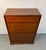 Campaign Vintage Campaign Style High-Boy Dresser by Nation Mt. Airy For Sale - Image 3 of 15