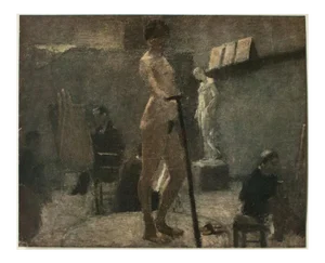 1940s After Henri Matisse "Study of Gustave Moreau's Studio", First Edition Period Lithograph