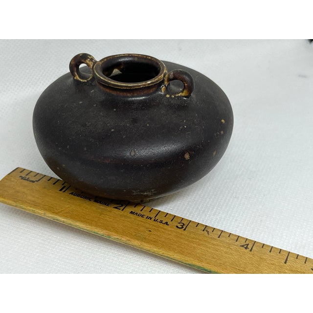 Antique Chinese Brown Glaze Song Dynasty Jarlet (960-1279) Chinoiserie For Sale - Image 4 of 4