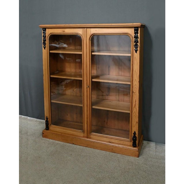Pine Display Cabinet, 1920s For Sale - Image 3 of 17