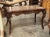 Circa 1870 French Walnut Wood Center Table With Rams’ Heads and Fleur De Lys For Sale - Image 13 of 13