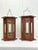 Mid 20th Century Pair of Asian Hand Carved Wooden Lanterns For Sale - Image 5 of 10