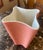 Shawnee 'Clover Leaf' Pottery: One Teal, One Peach For Sale - Image 9 of 10