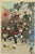 Meiji-Era Triptych of the Battle of Pyongyang in the Sino-Japanese War, 1894 This striking 1894 woodblock triptych by...