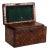 18th Century Inlaid Tea Caddy With Handle (C. 1760) | Complete With Original Fittings + Working Key For Sale