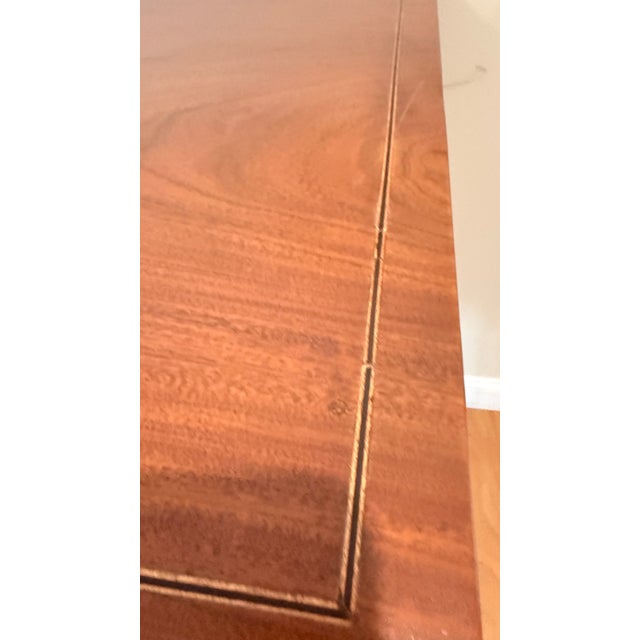 Early 20th Century Federal Revival Flame Mahogany Sideboard With Inlay For Sale - Image 10 of 18