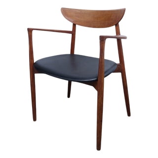 Model 59 Armchair in Teak by Harry Ostergaard from Randers Møbelfabrik, 1960s For Sale