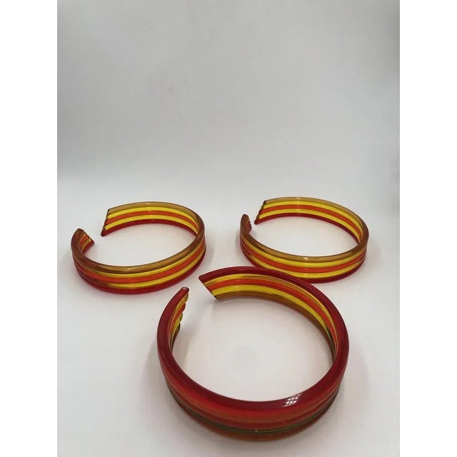 1970s Febo Wall Lamps by Roberto Pamio for Leucos, 1970, Set of 3 For Sale - Image 5 of 8