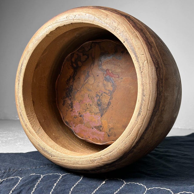 Traditional Japanese Fire Pot, 1920s For Sale - Image 12 of 13