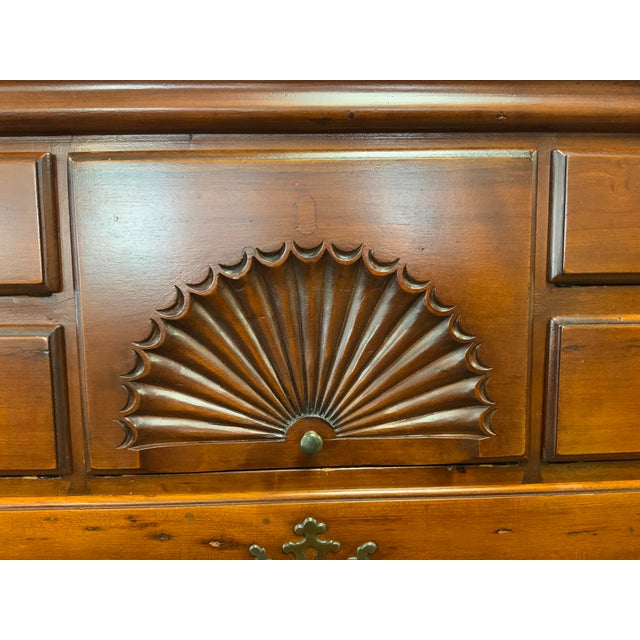 Brown 18th Century Queen Anne Cherry Highboy For Sale - Image 8 of 16