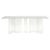 Zero Rectangular Dining Table in Epoxy Resin & Crystal Clear Glass by Wedo For Sale - Image 8 of 8