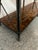 Chocolate 1990s Neoclassical Iron Bookcase For Sale - Image 8 of 8
