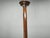 Czech Art Deco Chrome and Opaline Glass Chandelier in Walnut, 1930s For Sale - Image 10 of 17
