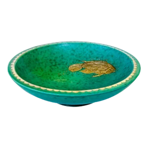 Ceramic Bowl by Wilhelm Kage Argenta Series for Gustavsberg Sweden, 1930s Signed