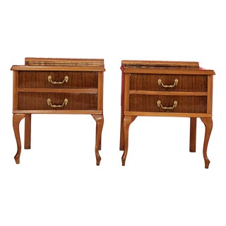 Vintage Bedside Tables, 1960s, Set of 2 For Sale