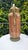 Pre-war brass and copper water jug ​​for umbrellas and flowers, dimensions: height 63 cm, diameter at the base 21 cm.