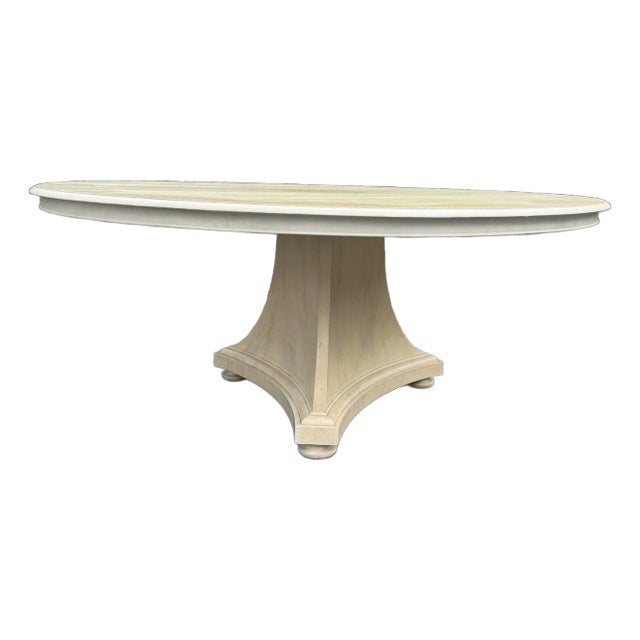 Mark Hampton Custom Faux Painted Dining Table For Sale
