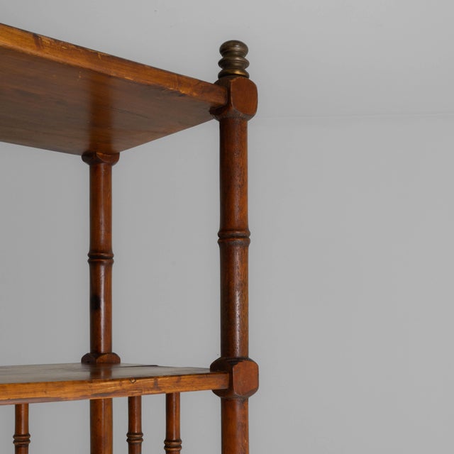 Ornamental & Decorative Materials 20th Century French Faux Bamboo Étagère For Sale - Image 7 of 18