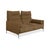 Cor Avalanche Fabric Set, Three-Seater, Two-Seater, Brown, Bronze, Red, Manual Function, Sofa, Couch, Set of 2 For Sale - Image 11 of 18