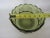 Green Fostoria Coin Glass Green Liberty Bell Scalloped Bowl Dish For Sale - Image 8 of 11