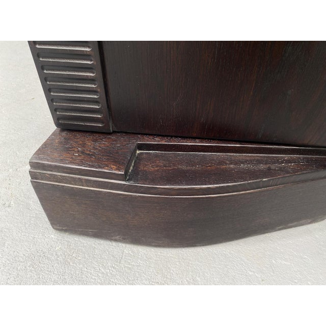 Early 20th Century Viennese Secession Oak Writing Desk, 1920s For Sale - Image 16 of 18