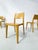 Vintage Danish Dining Chairs, 1980s, Set of 4, in Good conditions. Designed 1980 to 1989