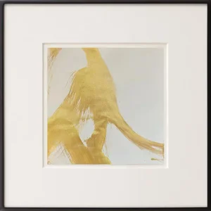 Sumi Ink Painting Gold No.18 by Fanyu Lin (2023)