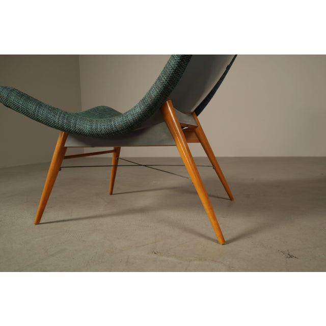 Lounge Chairs by Miroslav Navrátil for Český Nábytek, Former Czechoslovakia, 1950s, Set of 2 For Sale - Image 13 of 16