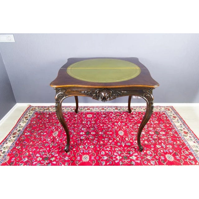 French Rococo Style Game Table For Sale - Image 10 of 18