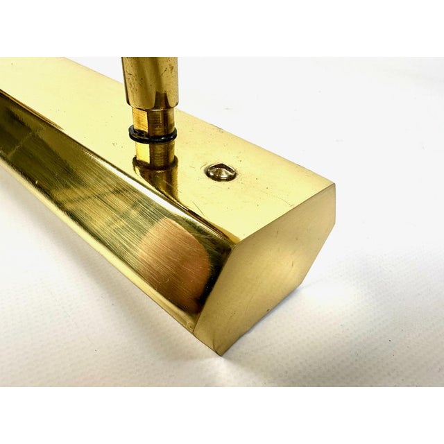 Mid-Century Modern Italian Brass Adjustable Spotlight Ceiling Lamp from J.J. Ghidini, 1970s For Sale - Image 11 of 14