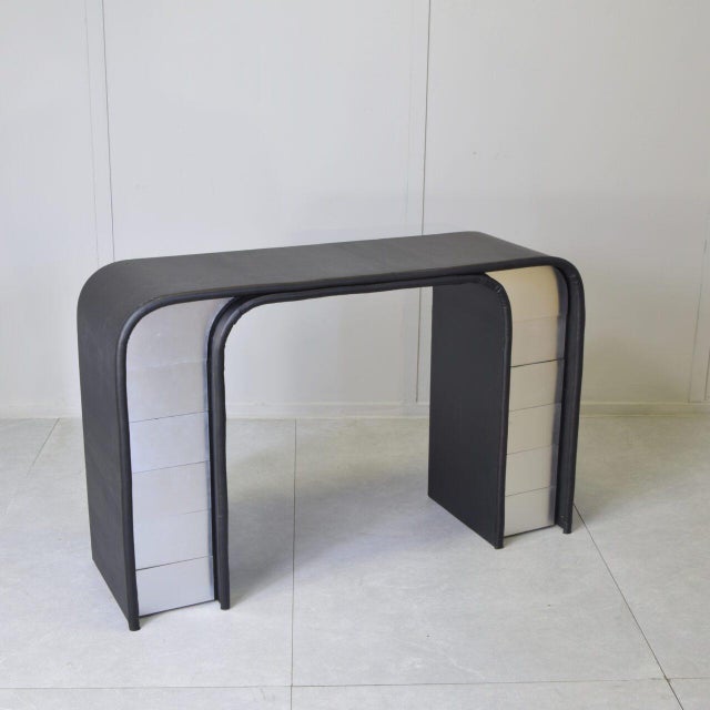 Postmodern Italian Console Table, 1980s For Sale - Image 4 of 11