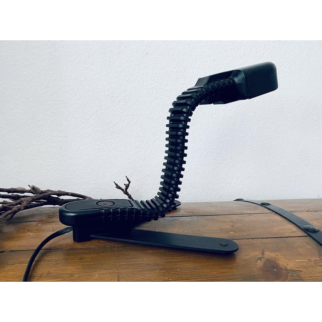 Metal Japanese Cobra Junior Table Lamp by Masayuki Kurokawa for Yamagiwa, 1970s For Sale - Image 7 of 18