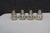 Transparent Westmoreland Hand-Painted Glass Vanity Set For Sale - Image 8 of 12
