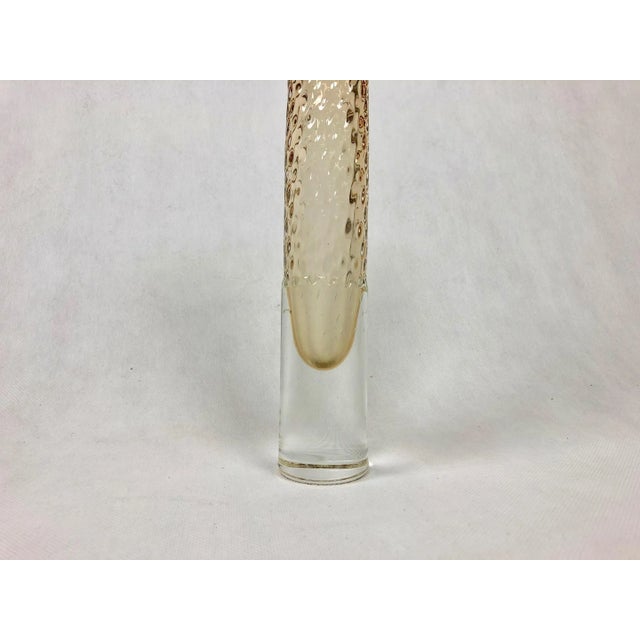 1970s Art Glass Vase attributed to Jaroslav Svoboda for Škrdlovice, 1970s For Sale - Image 5 of 8