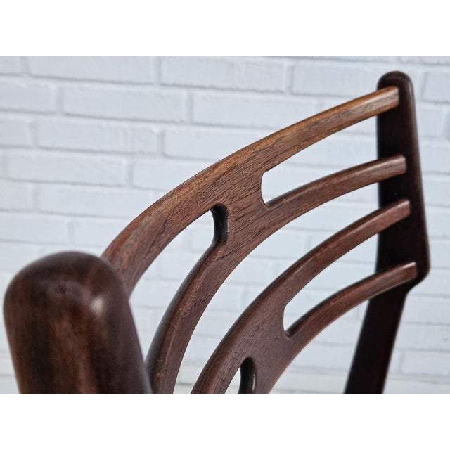 Johannes Andersen Danish Model 101 Dining Chairs by Johannes Andersen, 1960s, Set of 3 For Sale - Image 4 of 18
