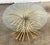 Coco Chanel Vintage Hollywood Regency Style Gilt Sheaf of Wheat Round Glass Top Table For Sale - Image 4 of 10